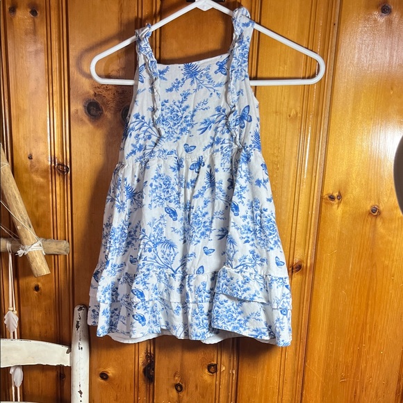 btween Other - btween Floral Dress in Blue and White